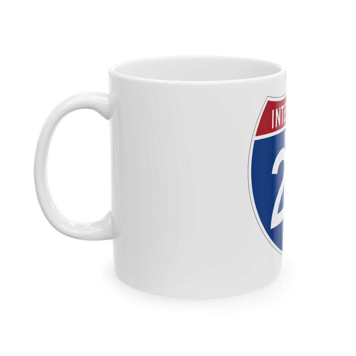 Interstate 27 (U.S. Highways) White Coffee Mug