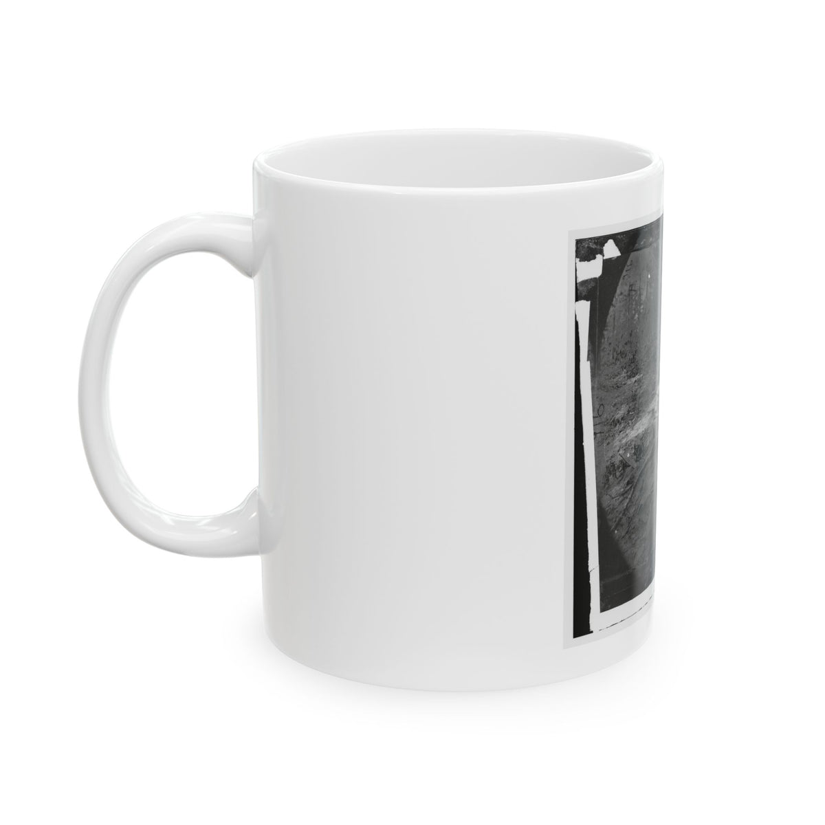 Cold Harbor, Va., Vicinity. Unburied Dead On The Battlefield Of Gaines' Mill (U.S. Civil War) White Coffee Mug