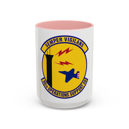 96th Operations Support Squadron (U.S. Air Force) Accent Coffee Mug