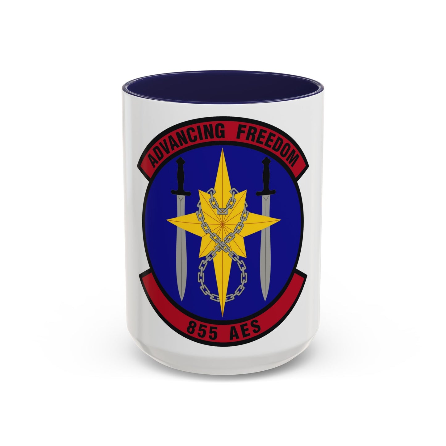 855th Air Expeditionary Squadron (U.S. Air Force) Accent Coffee Mug