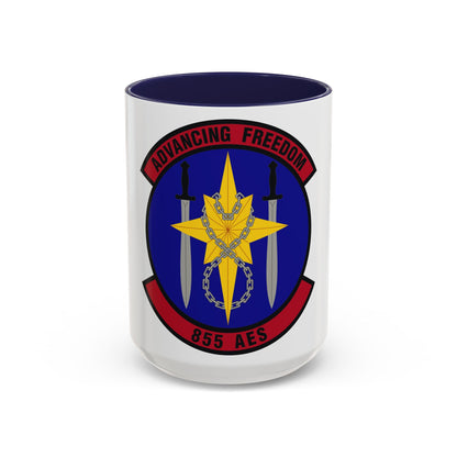 855th Air Expeditionary Squadron (U.S. Air Force) Accent Coffee Mug