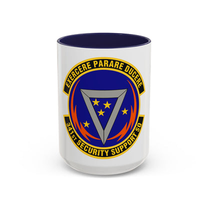 341st Security Support Squadron (U.S. Air Force) Accent Coffee Mug