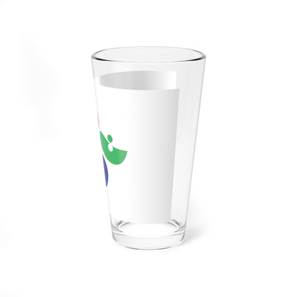 Flag of Bizen Okayama (Japan) Pint Glass 16oz