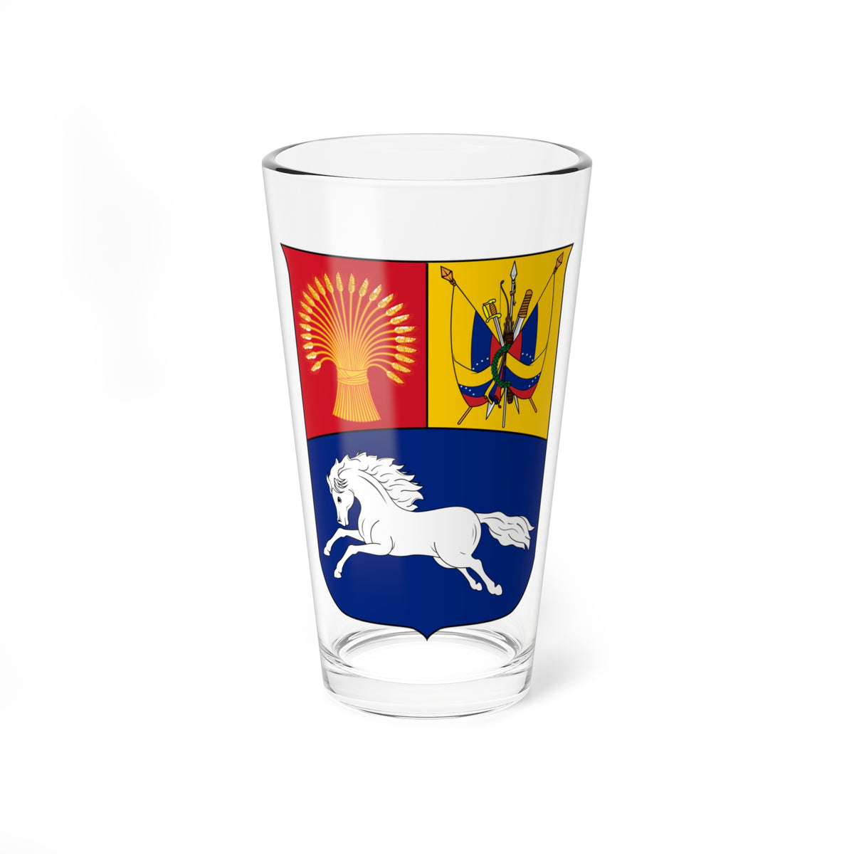 Insigne Venetiolae (Venezuela) (Coat of Arms) Pint Glass 16oz