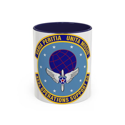 452d Operations Support Squadron (U.S. Air Force) Accent Coffee Mug