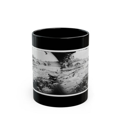 Antietam, Maryland. View Of Antietam Bridge (U.S. Civil War) Black Coffee Mug