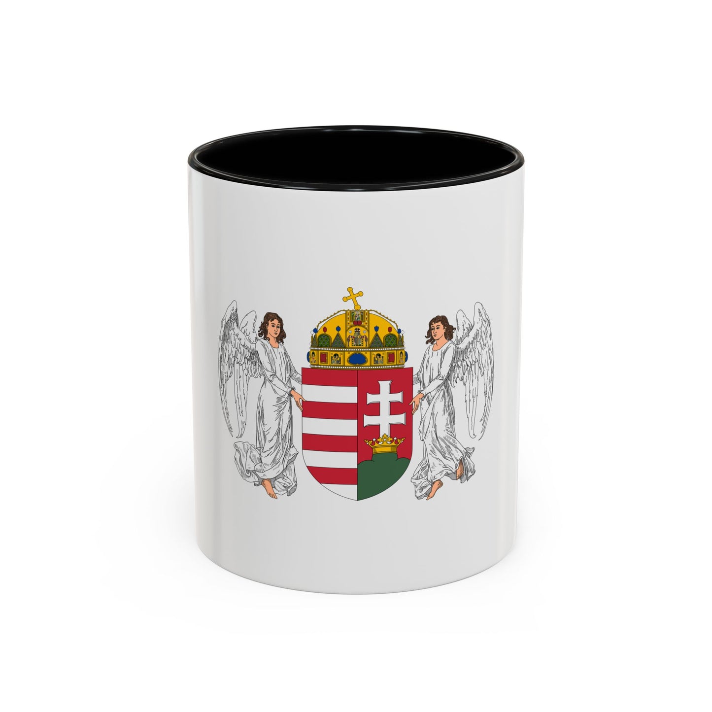 Coat of arms of Hungary (1896-1915) - Accent Coffee Mug