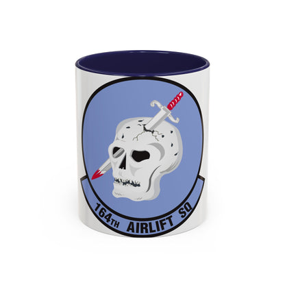 164 Airlift Squadron (U.S. Air Force) Accent Coffee Mug