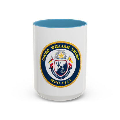 USCGC William Trump WPC 1111 (U.S. Coast Guard) Accent Coffee Mug