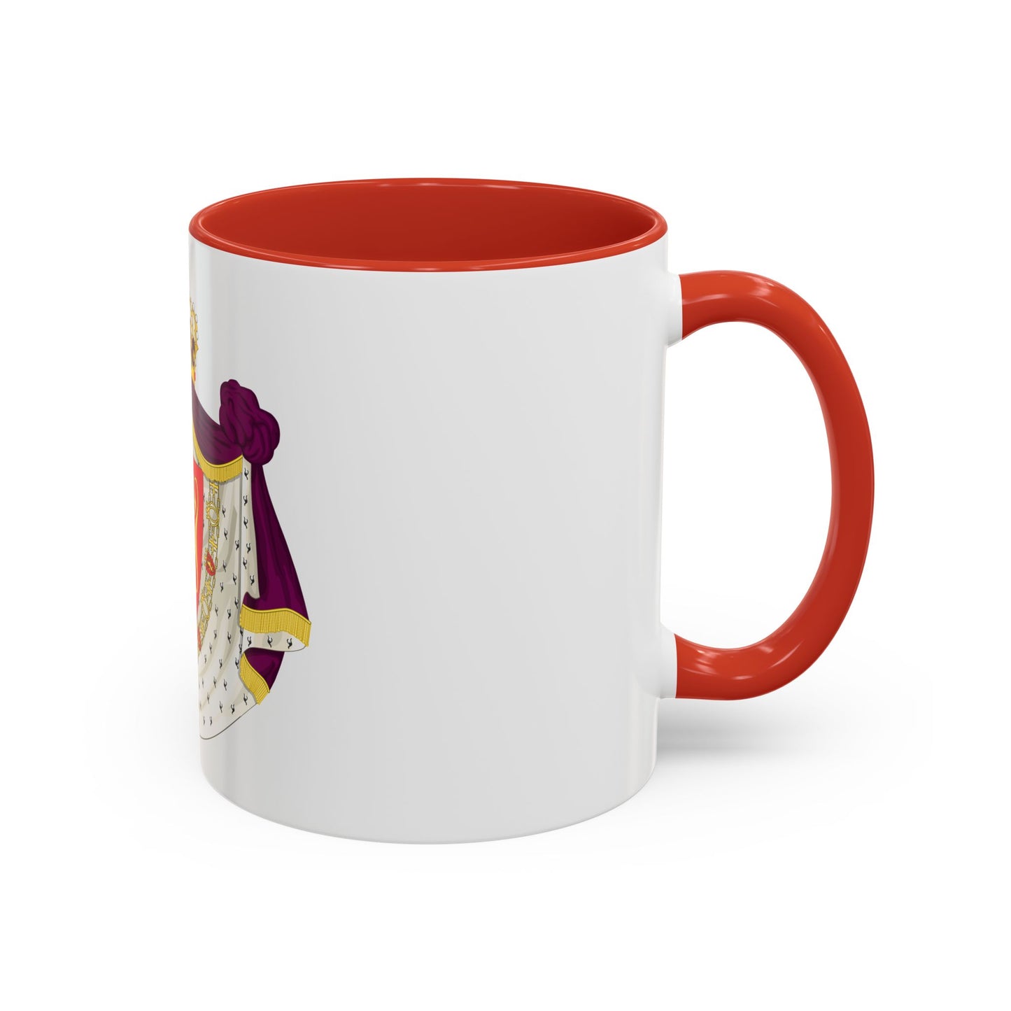 Greater royal coat of arms of Norway - Accent Coffee Mug