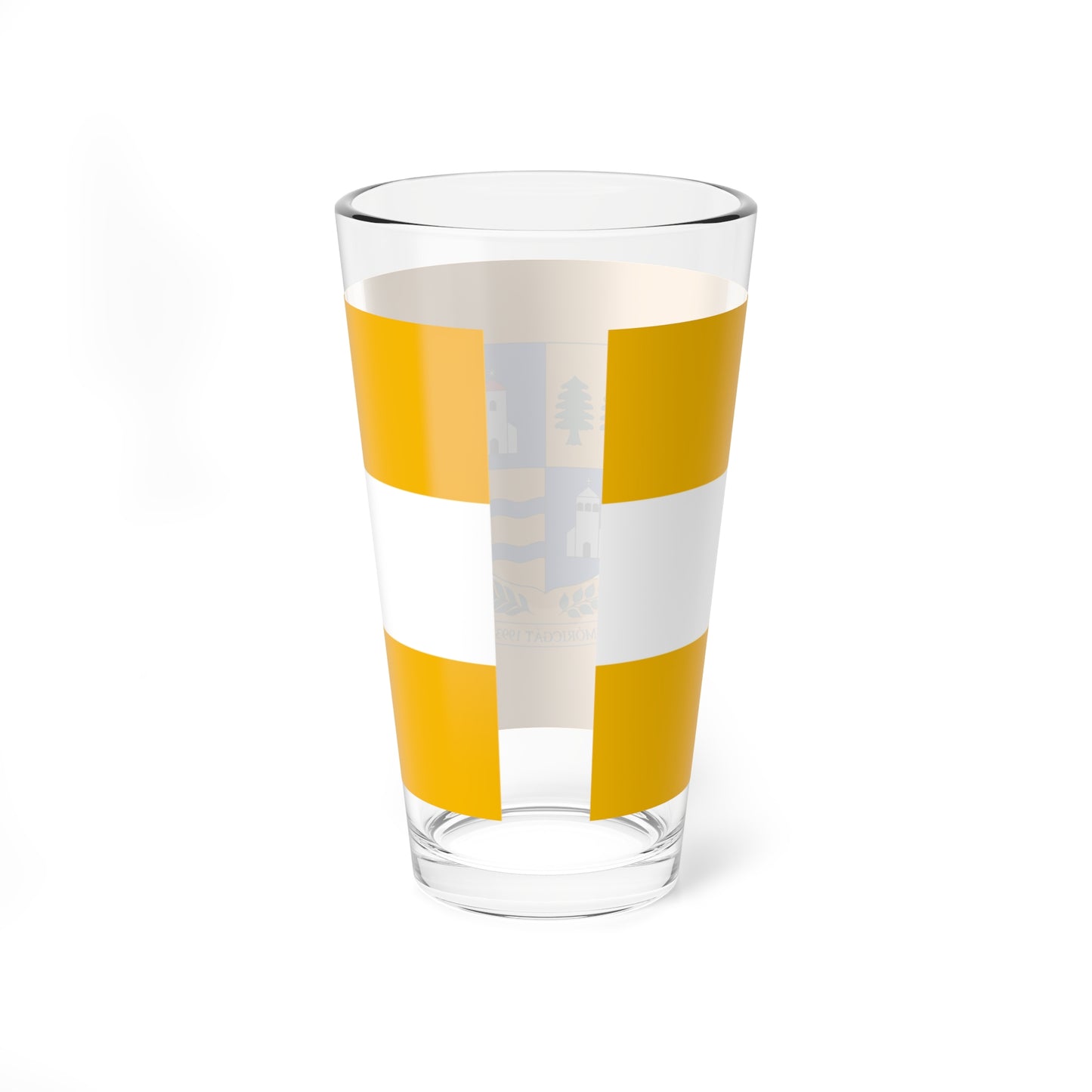 Flag of Moricgat (Hungary) Pint Glass 16oz