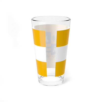 Flag of Moricgat (Hungary) Pint Glass 16oz
