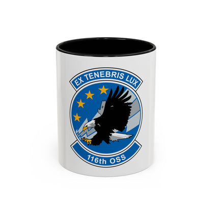 116th OSS (U.S. Air Force) Accent Coffee Mug