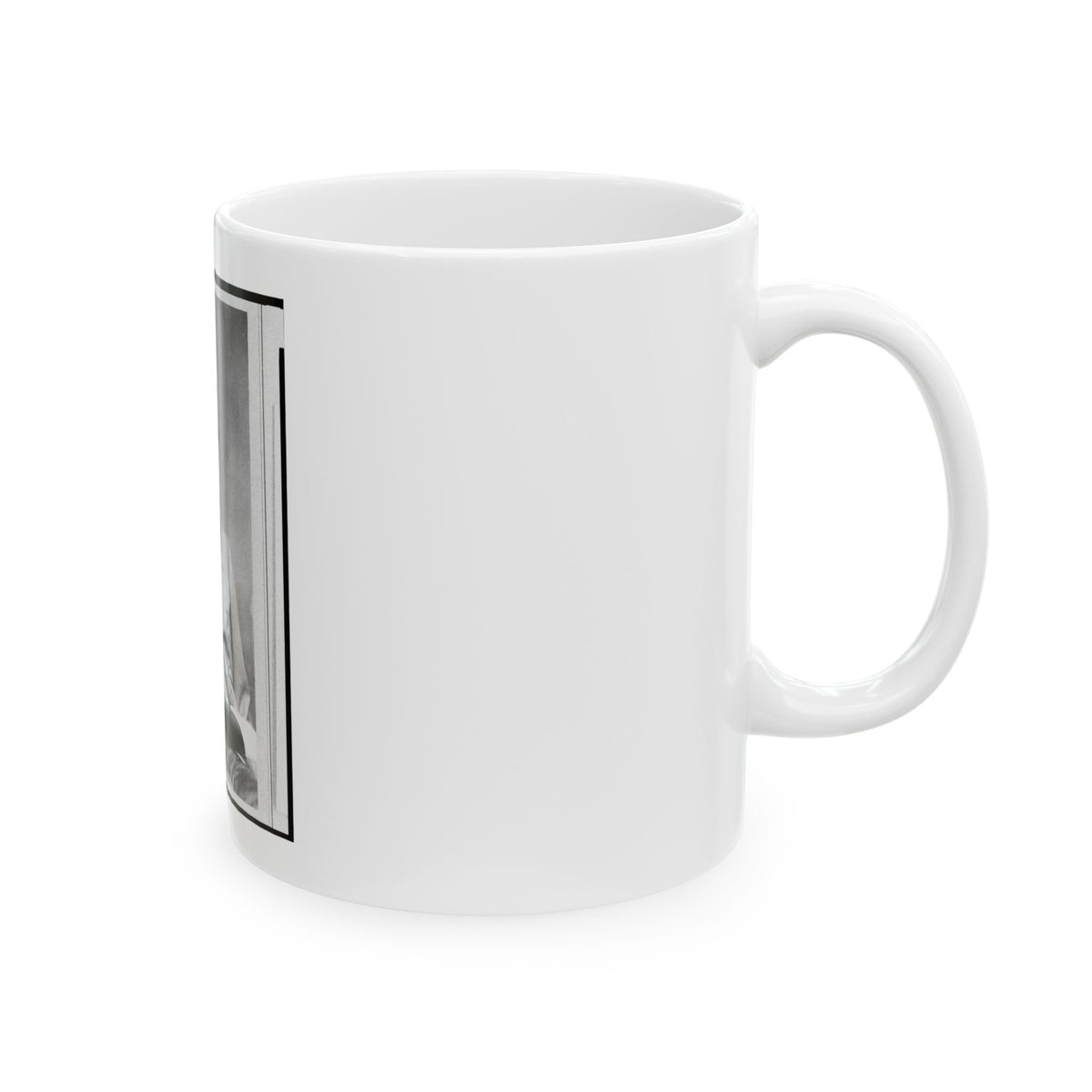 Brig. General Lawrence S. Baker (U.S. Civil War) White Coffee Mug