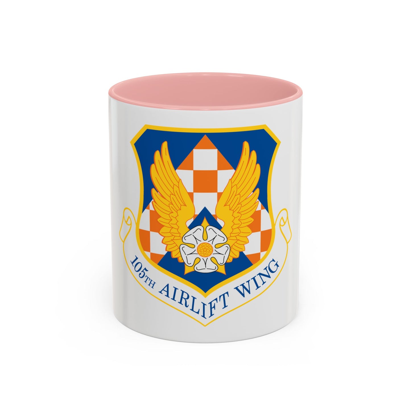 105th Airlift Wing (U.S. Air Force) Accent Coffee Mug