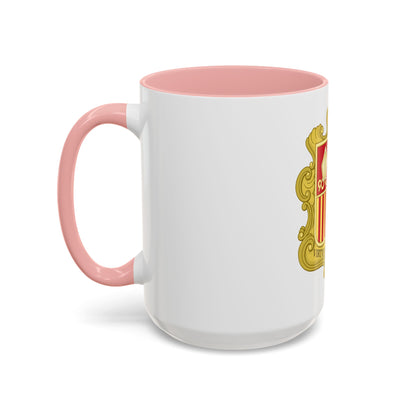 Coat of arms of Andorra (1580) - Accent Coffee Mug