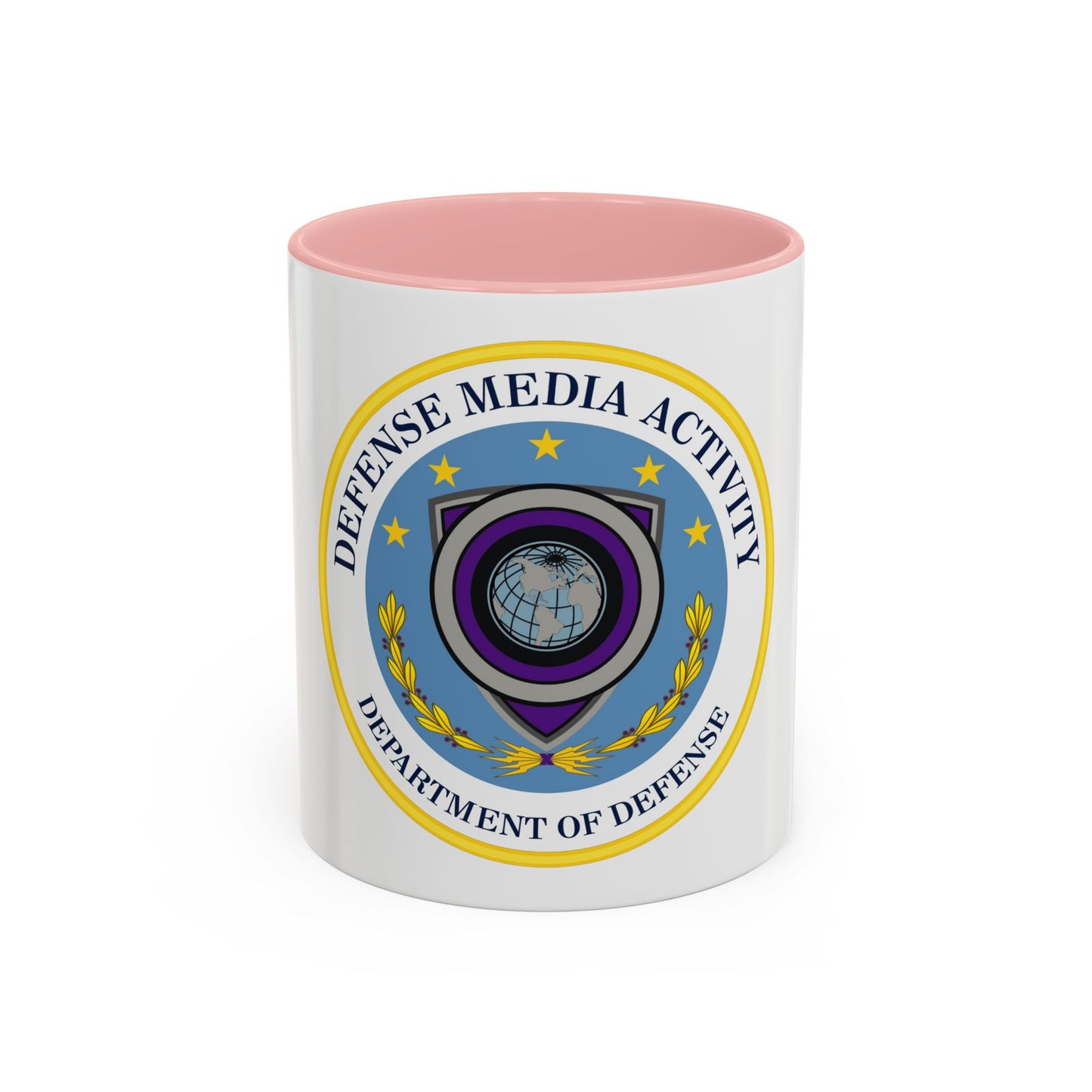 Defense Media Activity (U.S. Army) Accent Coffee Mug