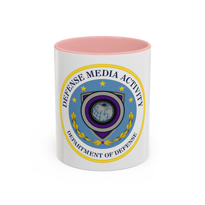 Defense Media Activity (U.S. Army) Accent Coffee Mug