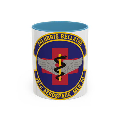 931 Aerospace Medicine Squadron AFRC (U.S. Air Force) Accent Coffee Mug