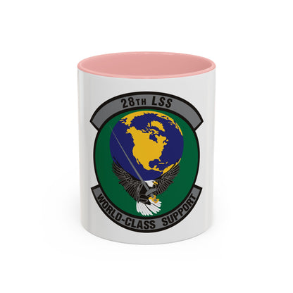 28th Logistics Support Squadron (U.S. Air Force) Accent Coffee Mug