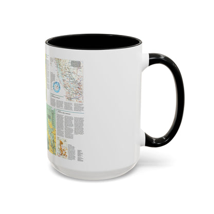 Canada - British Columbia 2 (1992) (Map) Accent Coffee Mug