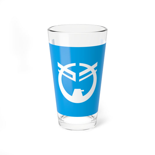 Flag of Kaminoseki Yamaguchi (Japan) Pint Glass 16oz