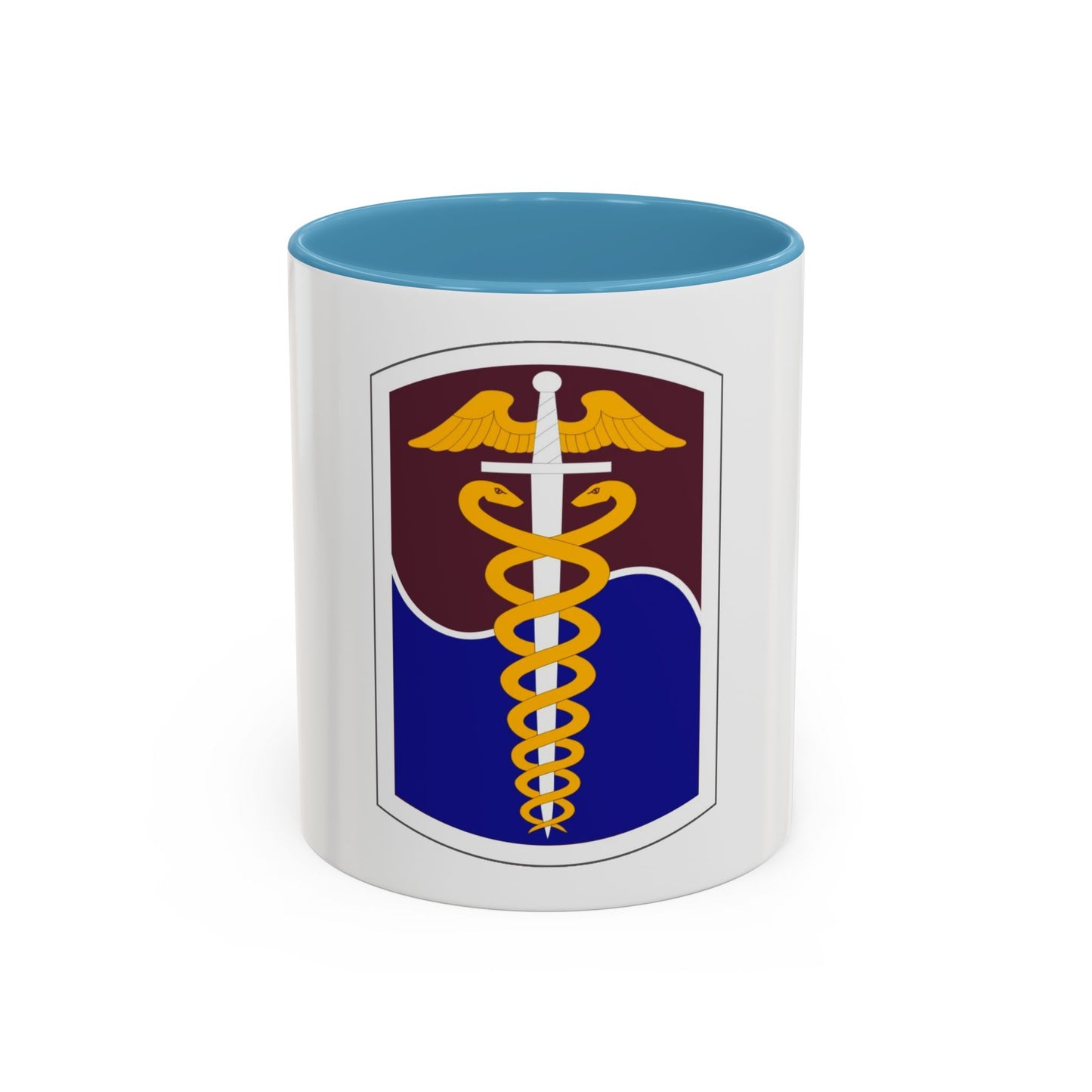 65 Medical Brigade (U.S. Army) Accent Coffee Mug