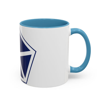 V Corps United States (U.S. Army) Accent Coffee Mug