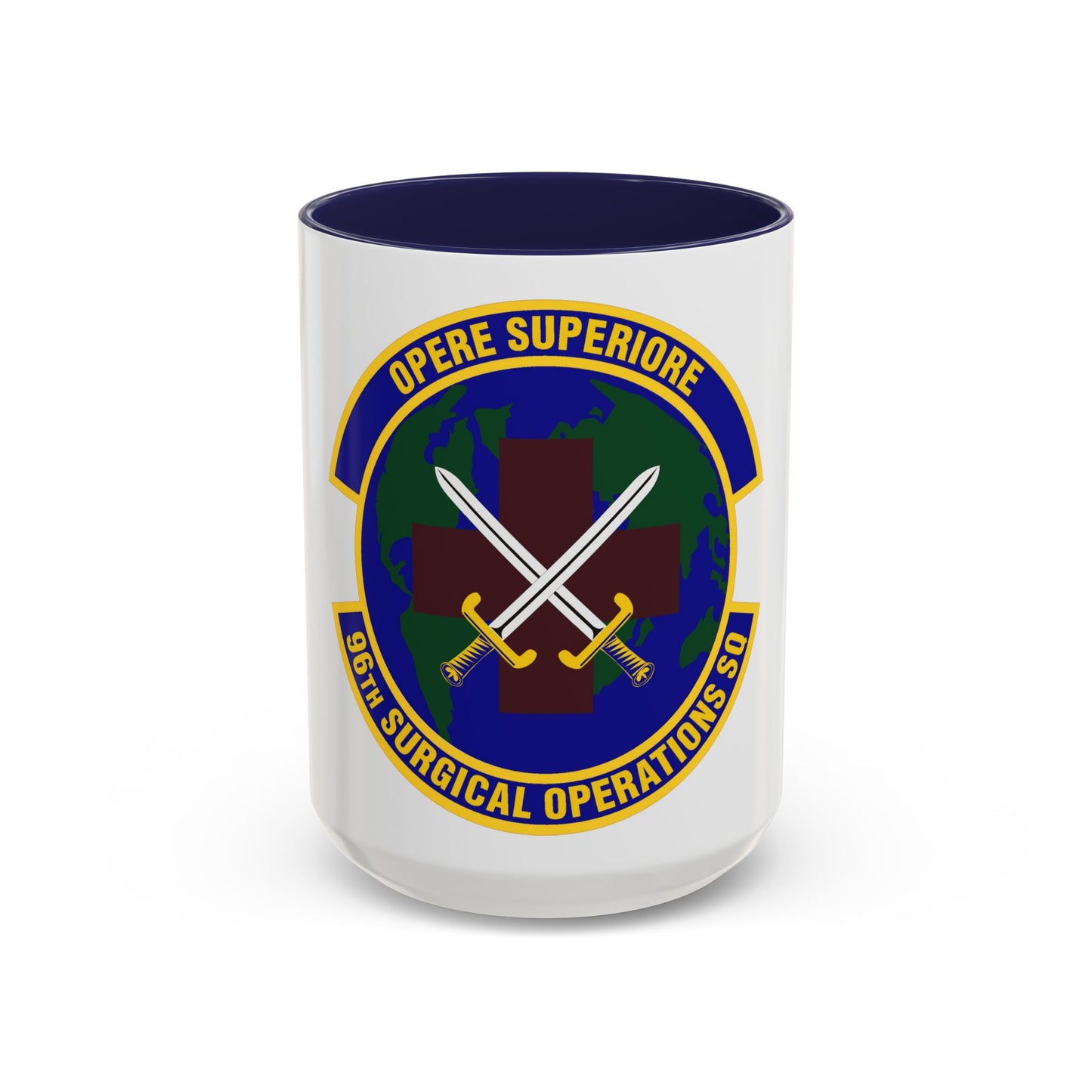 96th Surgical Operations Squadron (U.S. Air Force) Accent Coffee Mug