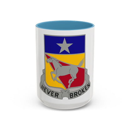 221 Cavalry Regiment (U.S. Army) Accent Coffee Mug