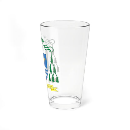 Escudo de Jesús Moliné Labarta (Spain) (Coat of Arms) Pint Glass 16oz