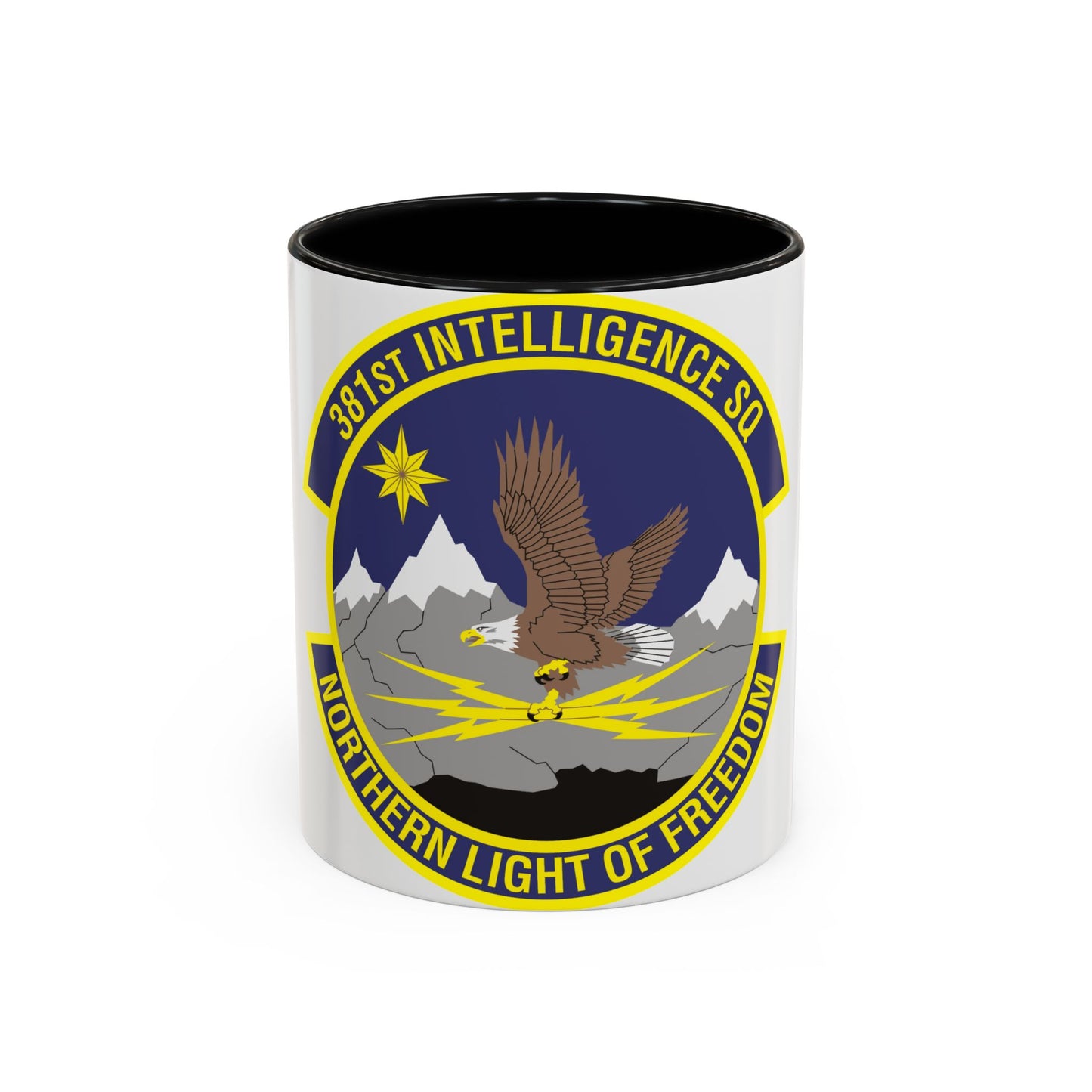 381st Intelligence Squadron (U.S. Air Force) Accent Coffee Mug