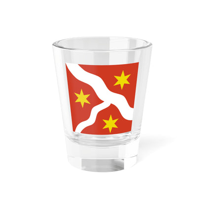 CHE Seebach ZH Flag (Switzerland) Shot Glass 1.5oz