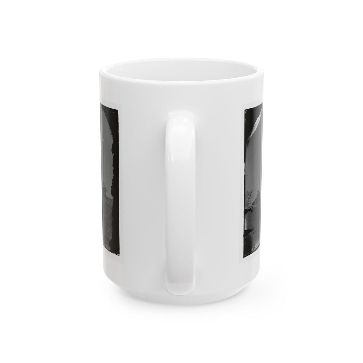 Manassas, Va. Confederate Winter Quarters (U.S. Civil War) White Coffee Mug