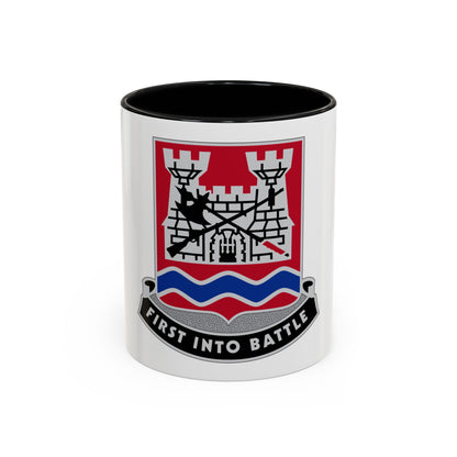 898 Engineer Battalion (U.S. Army) Accent Coffee Mug