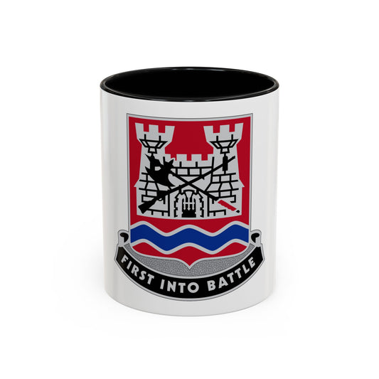 898 Engineer Battalion (U.S. Army) Accent Coffee Mug