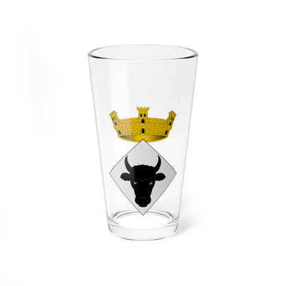 Escudo de Vilanova dEscornalbou (Spain) (Coat of Arms) Pint Glass 16oz