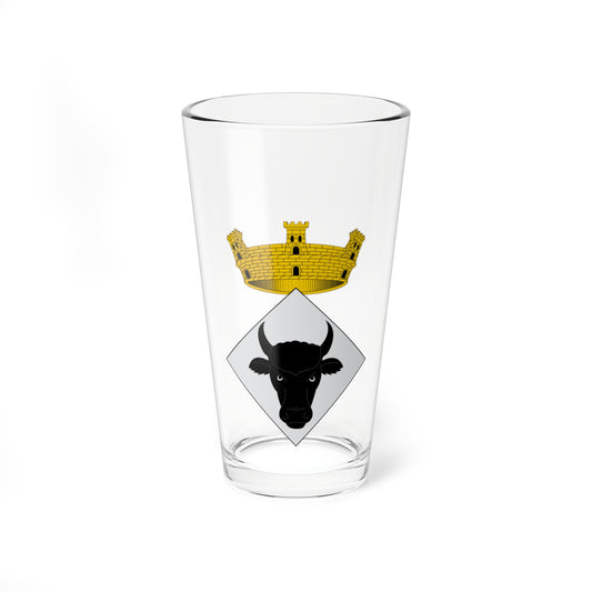 Escudo de Vilanova dEscornalbou (Spain) (Coat of Arms) Pint Glass 16oz