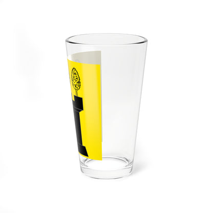CHE Laupen ZH Flag (Switzerland) Pint Glass 16oz
