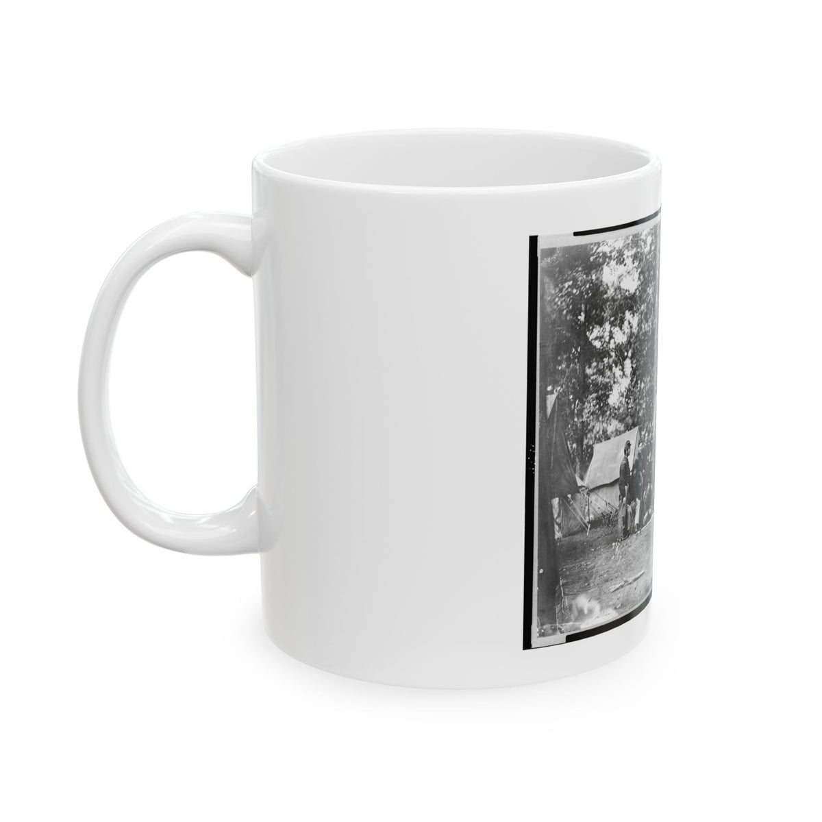 Officers Of U.S. Horse Artillery Brigade, Near Culpeper, Va., September, 1863 001 (U.S. Civil War) White Coffee Mug