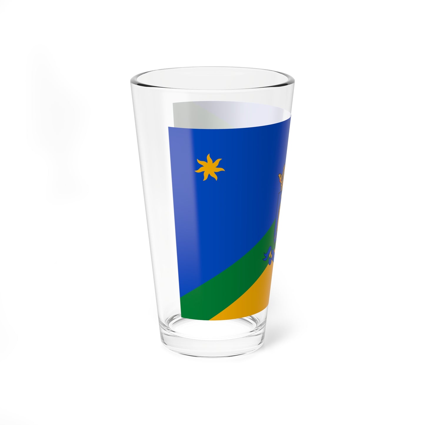 Flag of Kecel (Hungary) Pint Glass 16oz