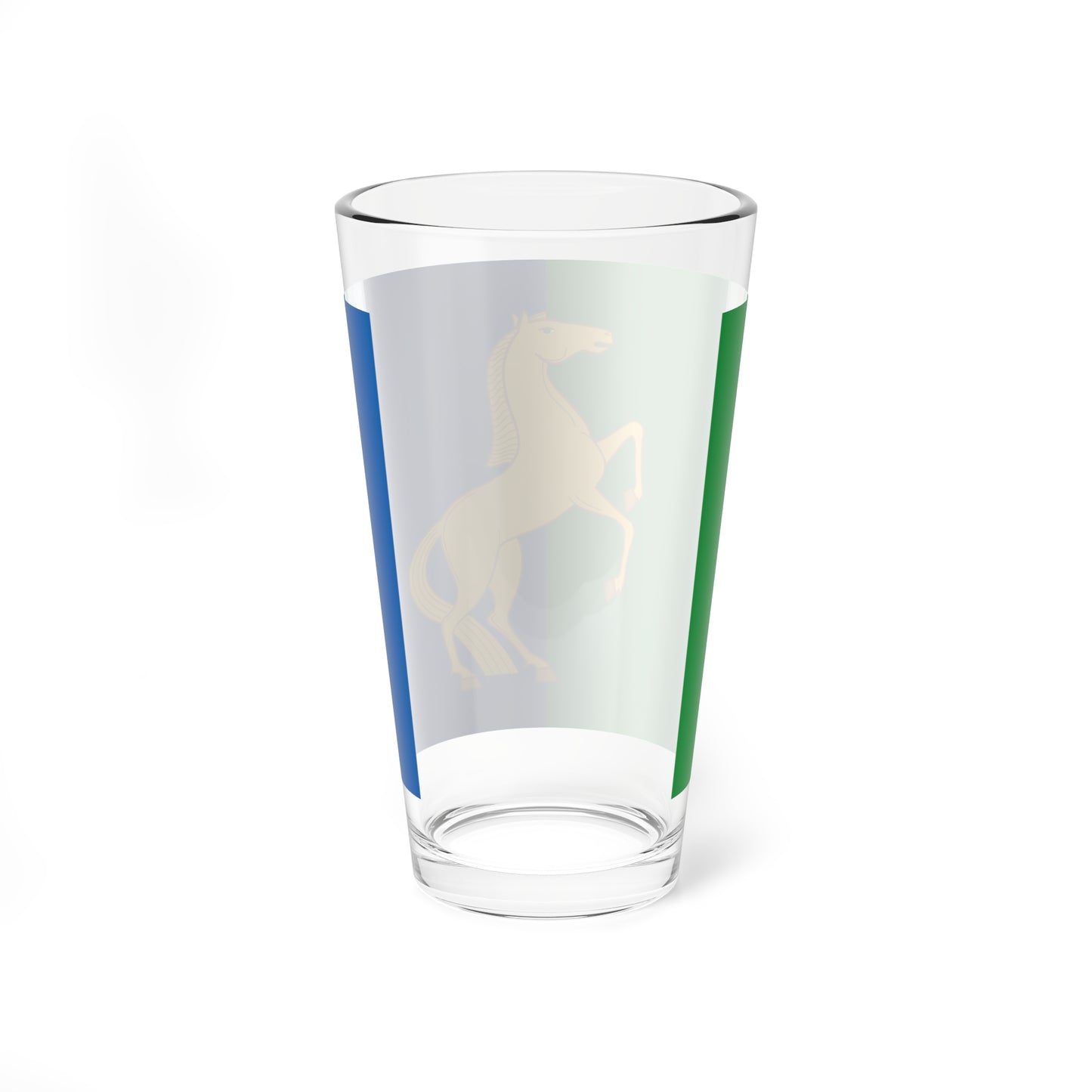Flag of Ermekeevsky rayon (Russia) Pint Glass 16oz