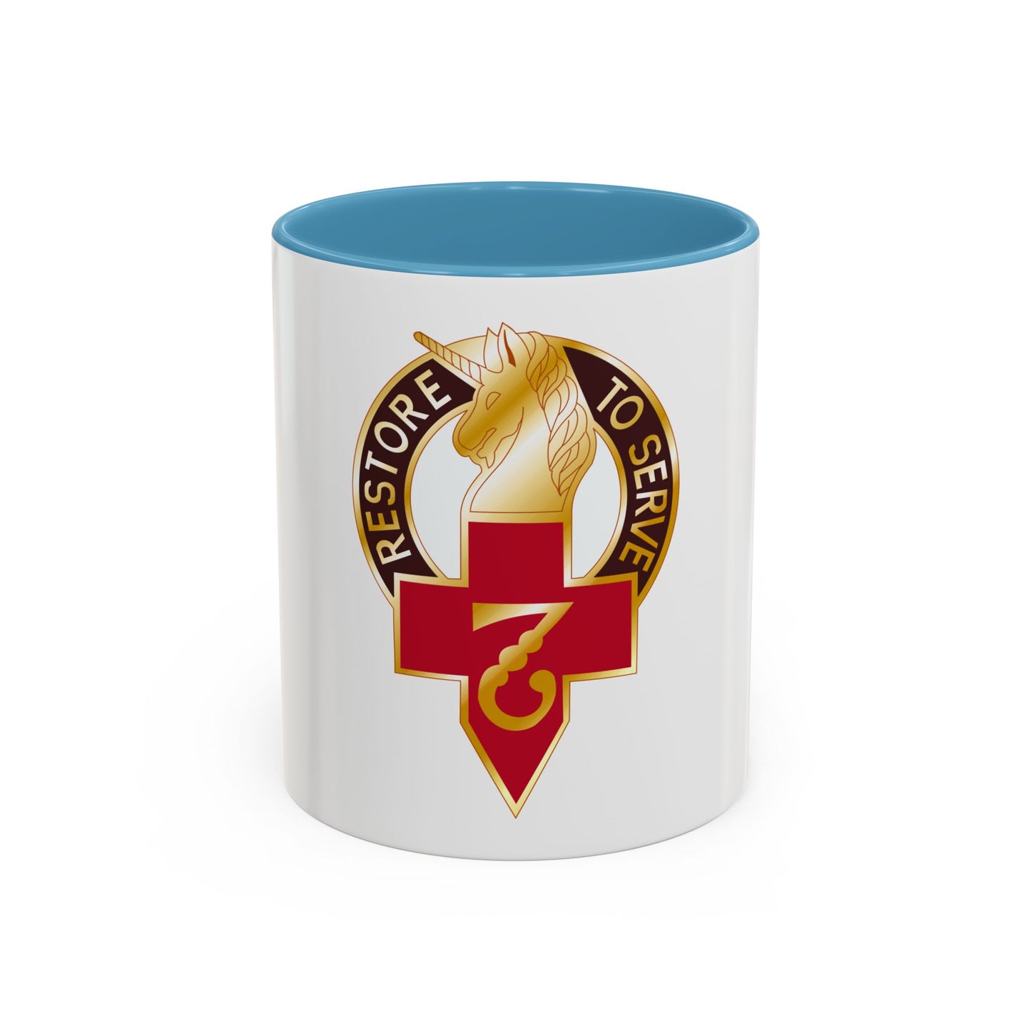 807 Surgical Hospital (U.S. Army) Accent Coffee Mug
