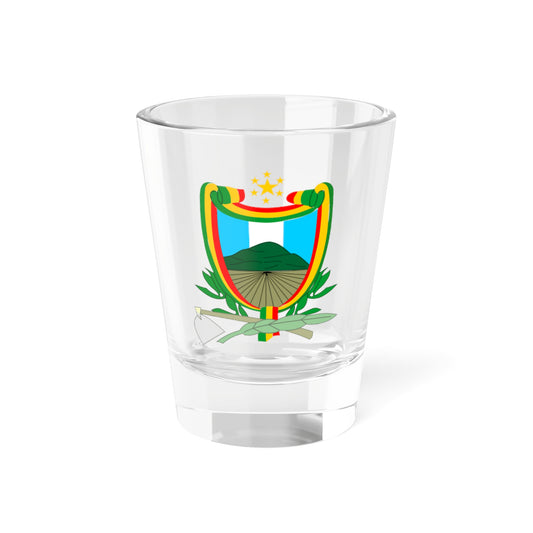 Coat of arms of Jalapa Department (Guatemala) (Coat of Arms) Shot Glass 1.5oz