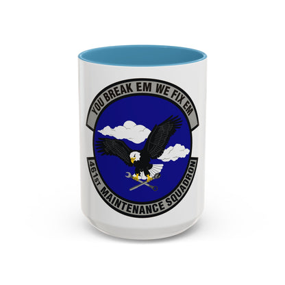 461st Maintenance Squadron (U.S. Air Force) Accent Coffee Mug