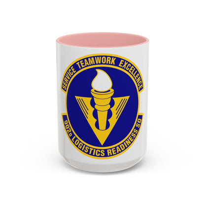 902d Logistics Readiness Squadron (U.S. Air Force) Accent Coffee Mug