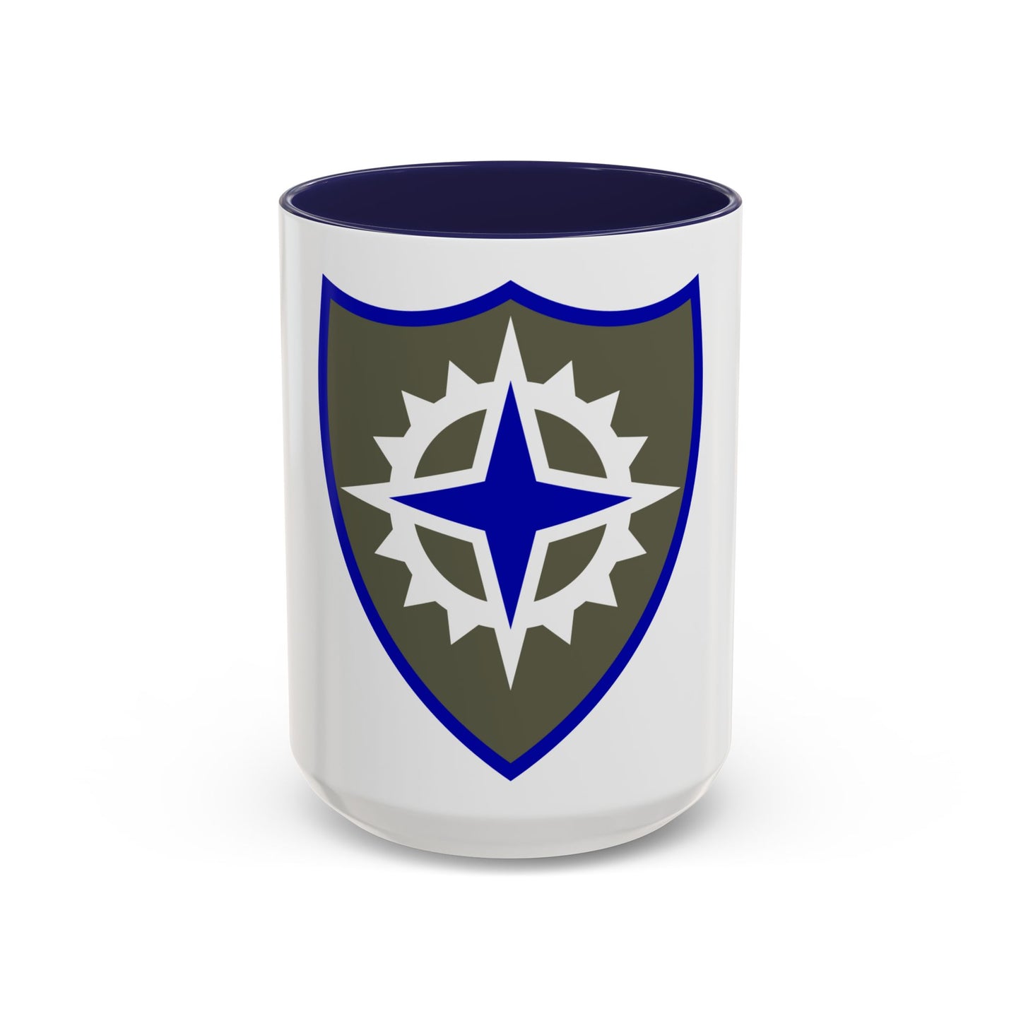 XVI Corps (U.S. Army) Accent Coffee Mug
