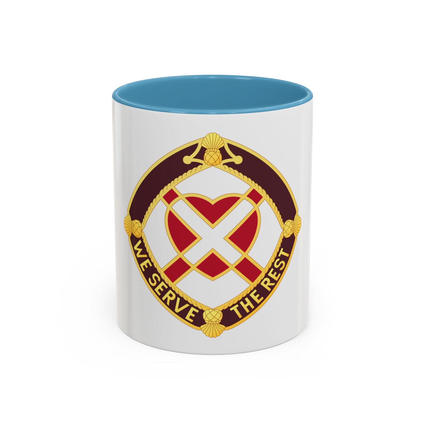 3343 US Hospital (U.S. Army) Accent Coffee Mug
