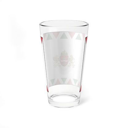 Flag Hungary Town Budapest (Hungary) Pint Glass 16oz
