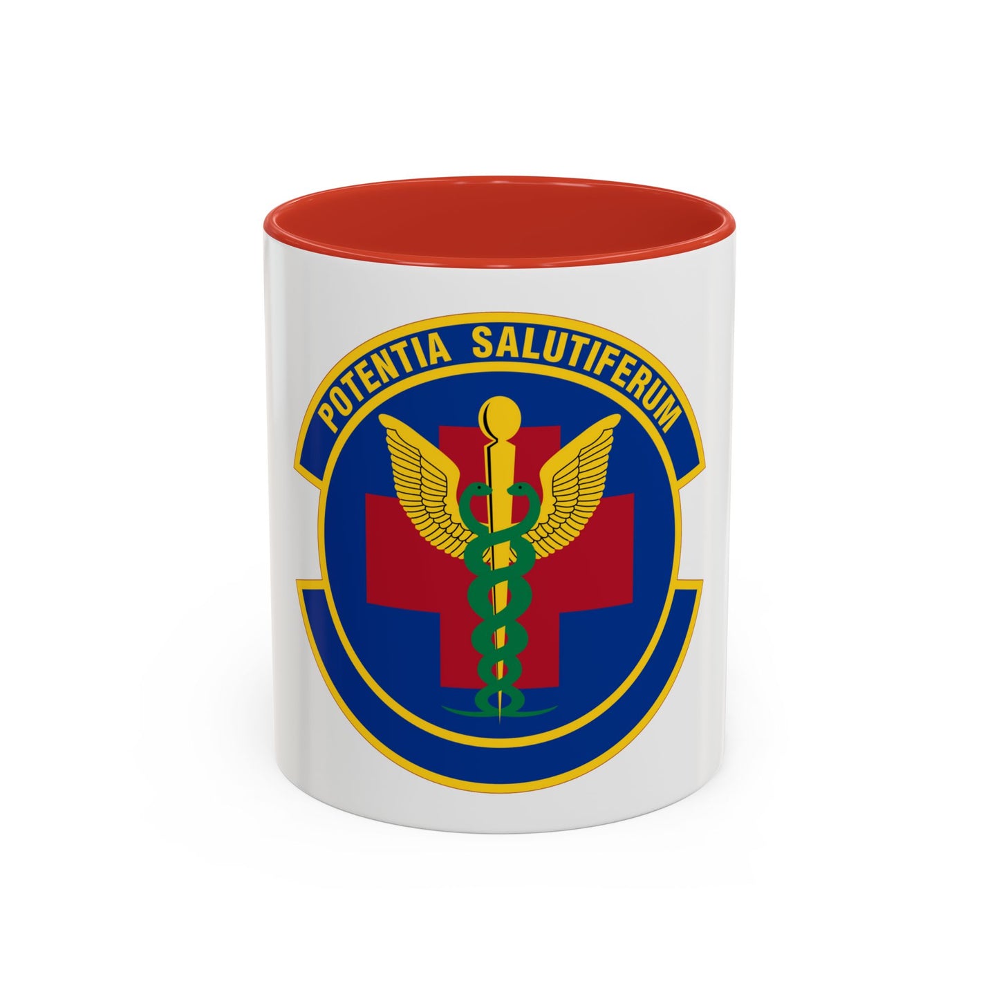 19 Healthcare Operations Squadron AMC (U.S. Air Force) Accent Coffee Mug